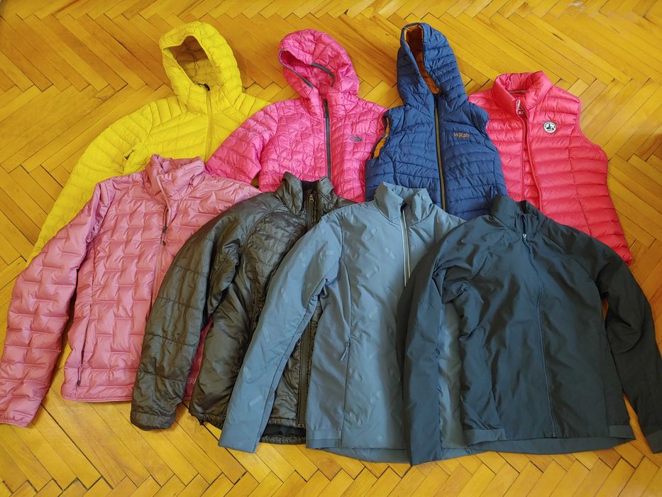 Жіночі куртки від Patagonia Rei TNF Rad на primaloft