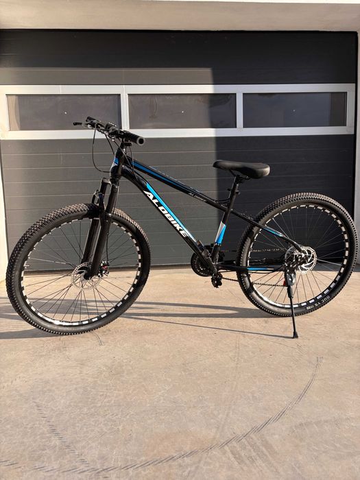 Rower górski sportowy 27,5 cala 27,5'' MTB czarno-niebieski