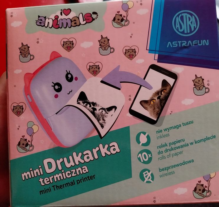 Mini drukarka termiczna