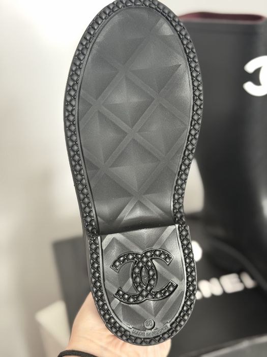 Чоботи жіночі чорні chanel НОВІ!