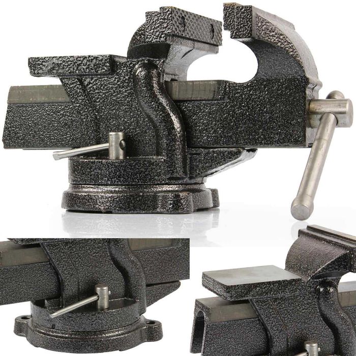 Imadło ślusarskie 150 mm obrotowe kowadło