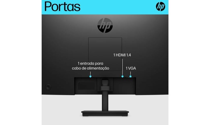 Monitor HP V24V (23.8" - FHD - VA) - Excelente estado