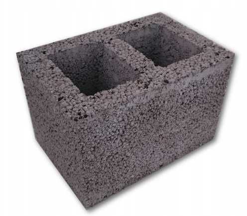 Pustak wentylacyjny podwójny h=330mm wentylacja komin kominy 2 kanał