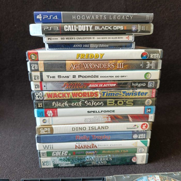 Zestaw Gier Gry PC Wii