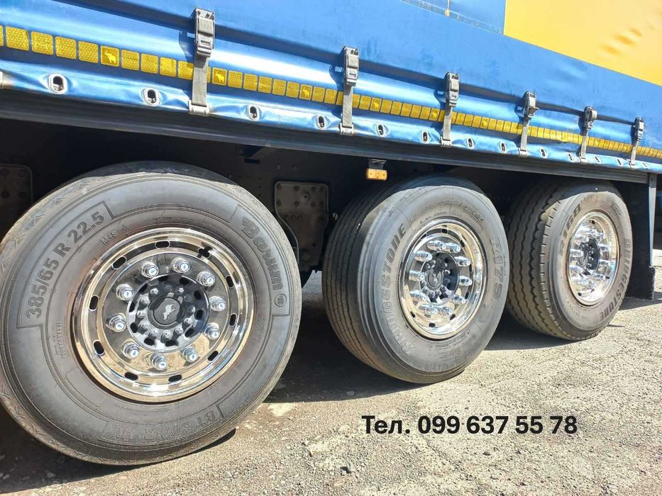 Ковпак колеса 22.5 на (бомби) ЕТ130 / ЕТ120 нержавійка Ковпак 22.5