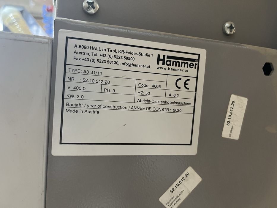 Felder Hammer A3 31 z wałem spiralnym