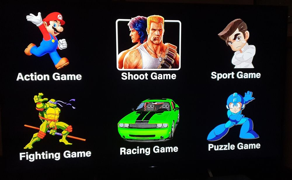 Extreme mini game box - jogos retro até 2 jogadores