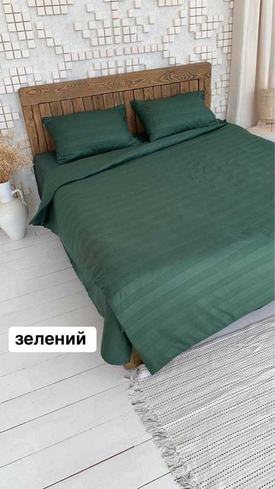 Постільна білизна Страйп сатін (багато кольорів)