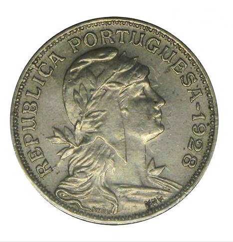 Portugal República 50 Centavos 1928