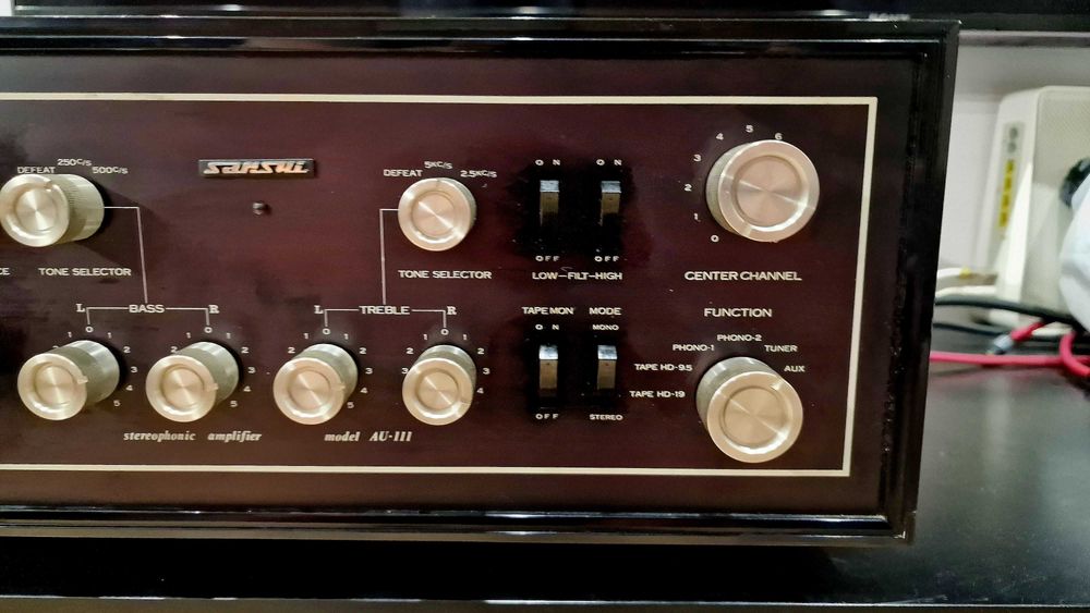 Wzmacniacz lampowy Sansui AU 111