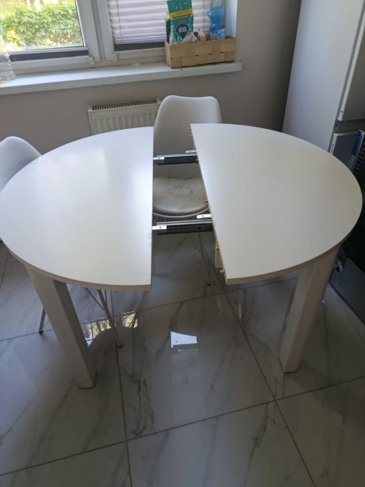 Stół okrągły, rozkladany 110 cm