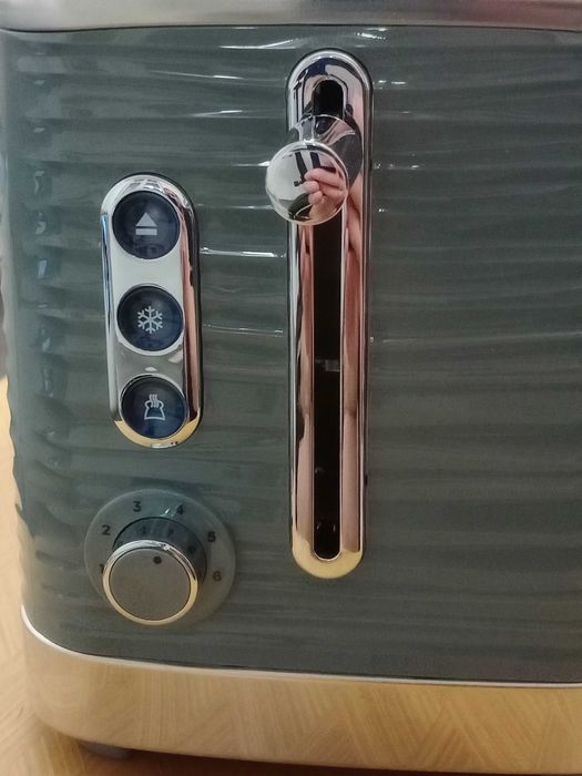 Toster Russell Hobbs Inspire Grey Modny design Nowy