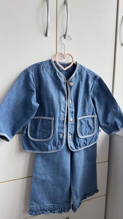 Джинсовий костюм від Little Angel