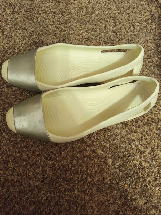 Медичні крокси-балетки 37 білі