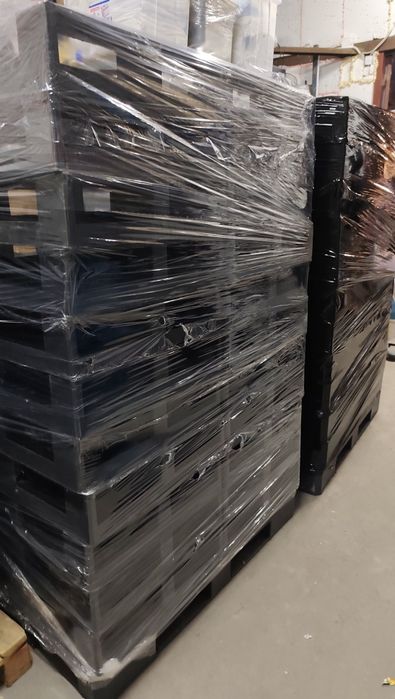 Półpalety plastikowe higieniczne antypoślizgowe