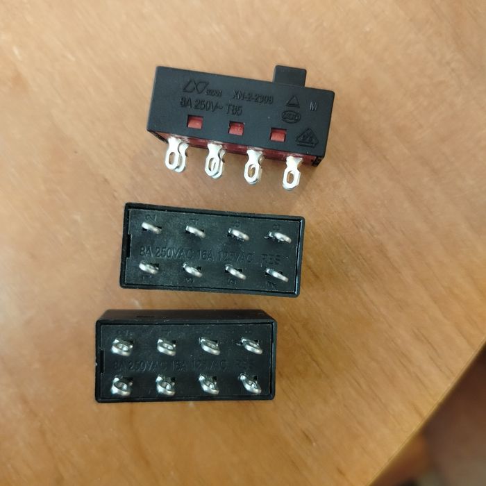 Кнопка перемикач для фену