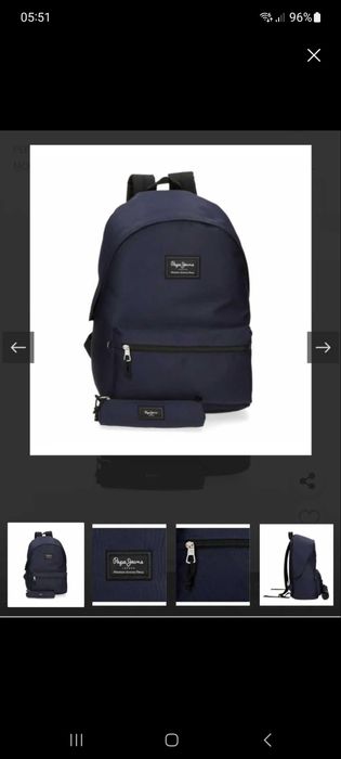 Mochila pepe jeans NOVA