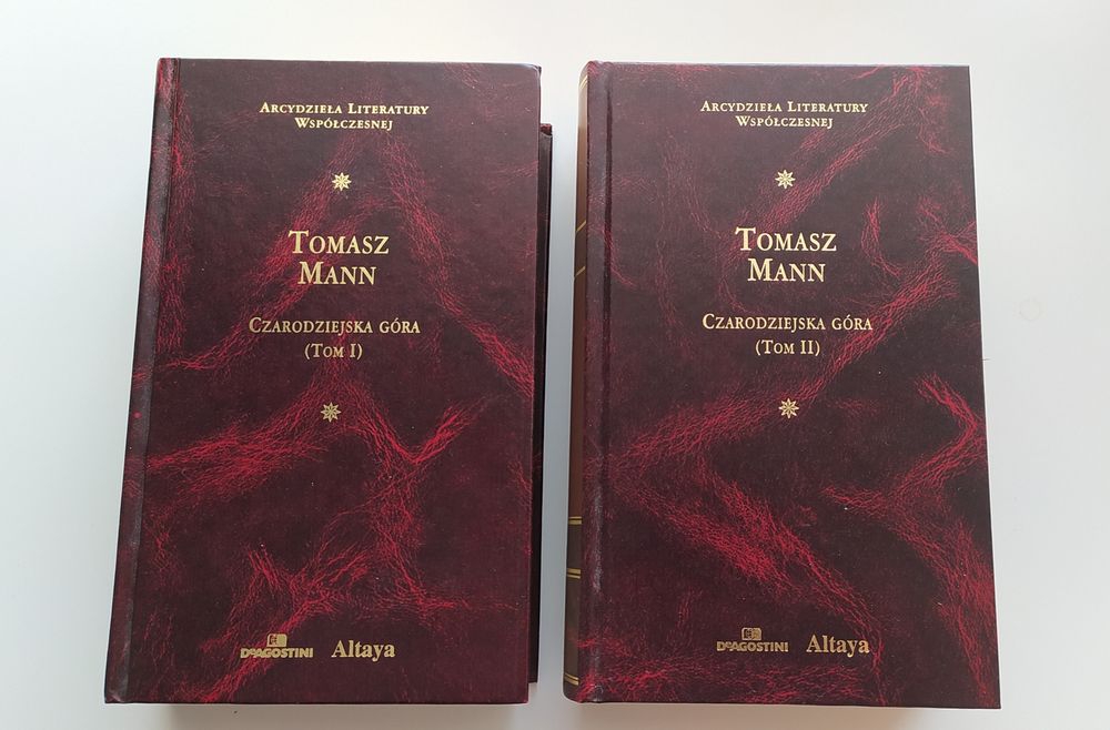Książka "Czarodziejska Góra", Tomasz Mann, Tom I i II
