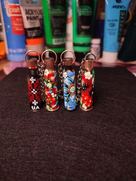 Брелочки з гільзами