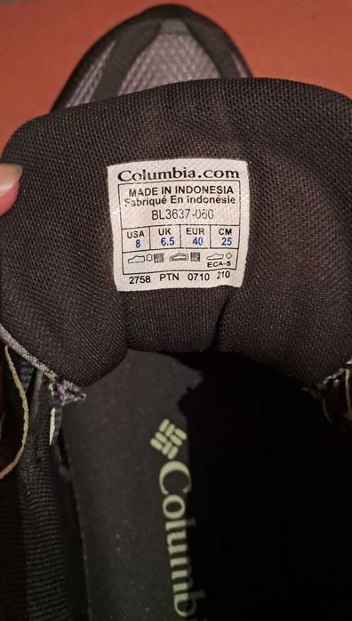 Botas Columbia montanhismo trekking mulher