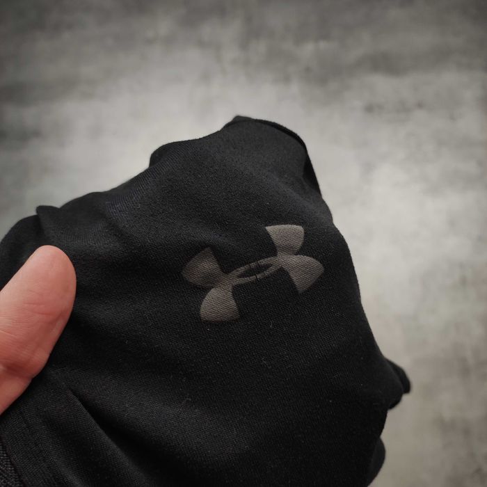 MĘSKA Bluza Sportowa Lekka PREMIUM Thermal Siłownia Under Armour Logo