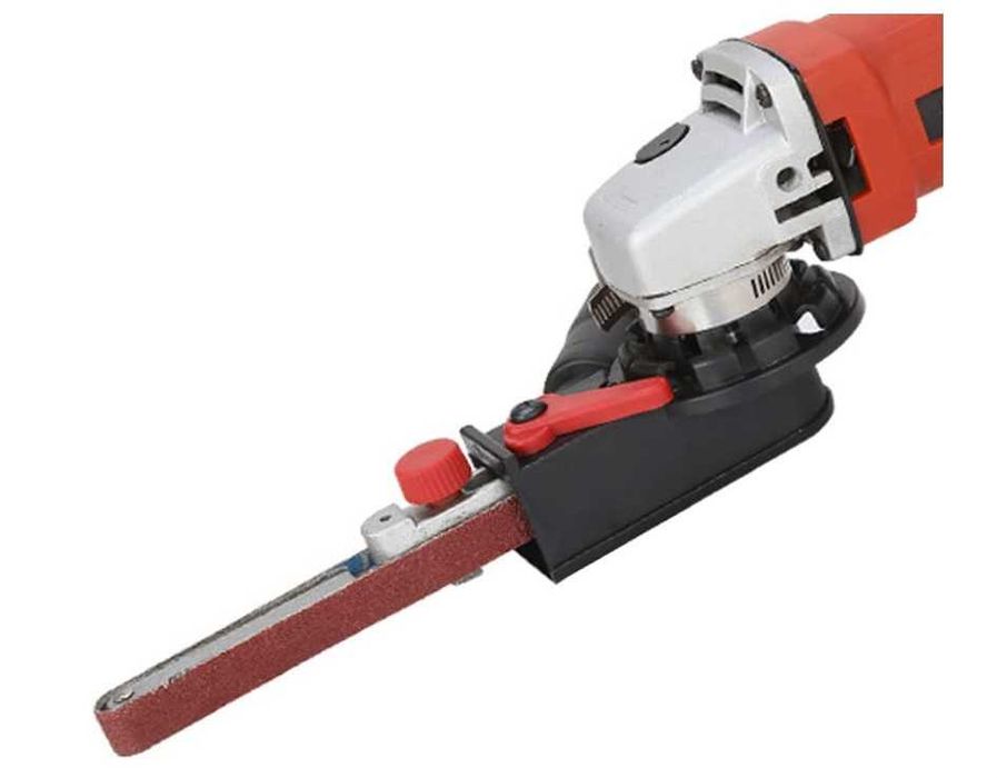 Szlifierka taśmowa palcowa, przyssawka do szlifierki+akcesoria VISLONE