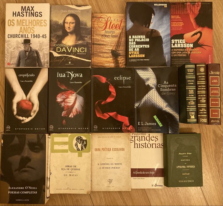 Livros usados (últimas horas) - unidade ou pack