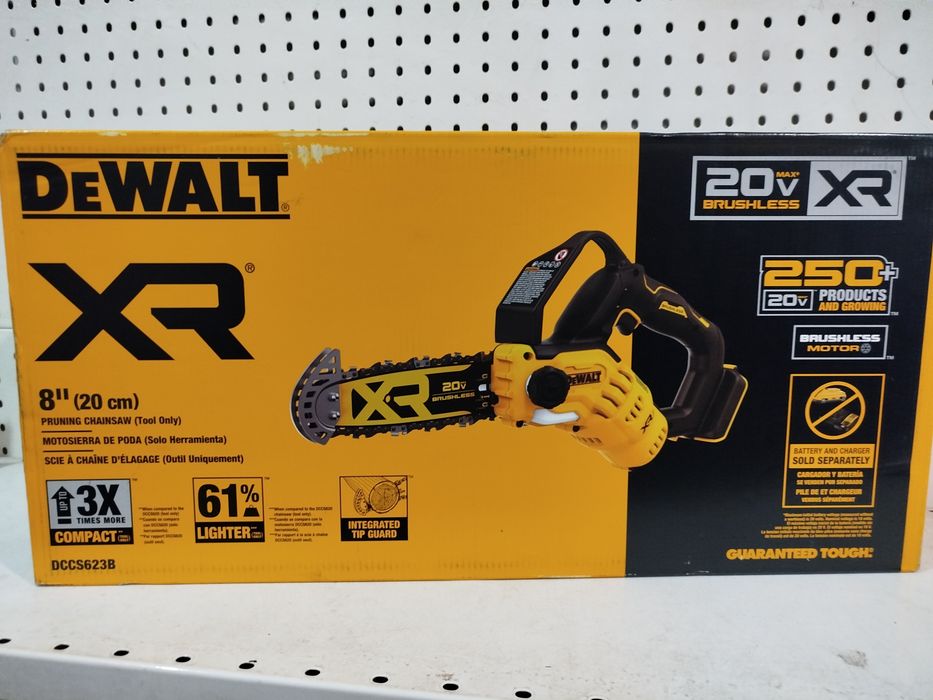 DeWalt DCCS623 20V Max XR ланцюгова пилка 20 см  Оригінал США