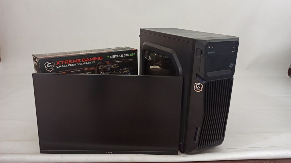 Ігровий комп'ютер Zalman + монітор Dell 23+клавіатура+ДБЖ
