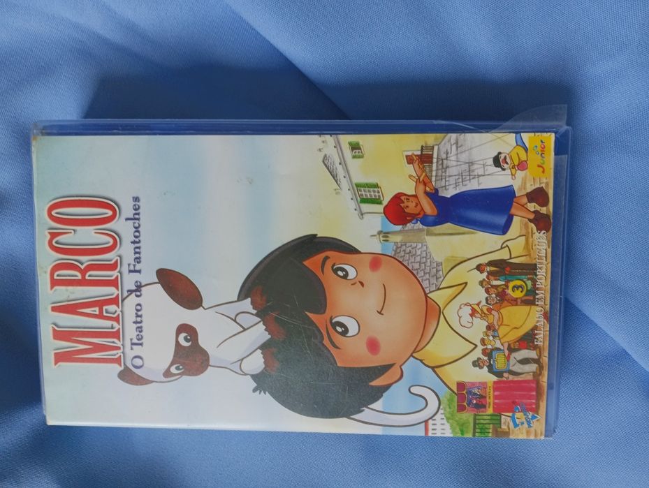 5 Cassetes HVS do desenho animado Marco