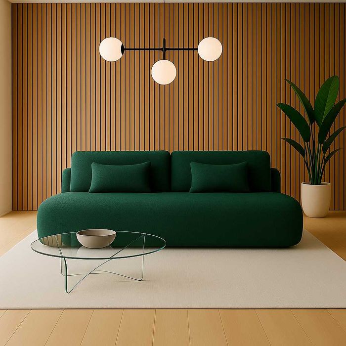 Sofa rozkładana do codziennego spania z dużym pojemnikiem KanapaOKAZJA