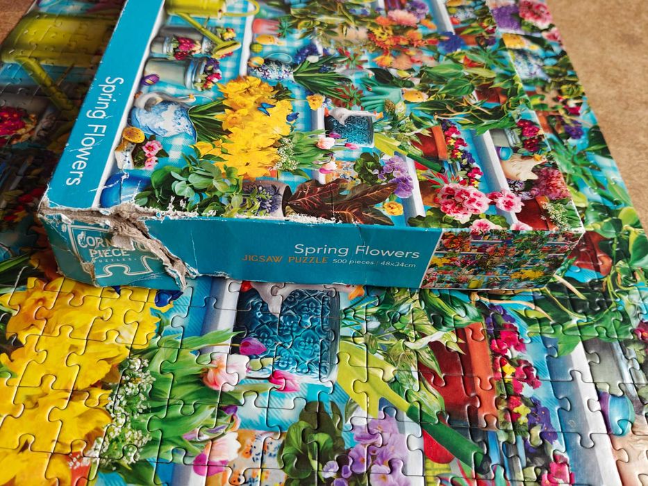 Puzzle Spring Flowers 500