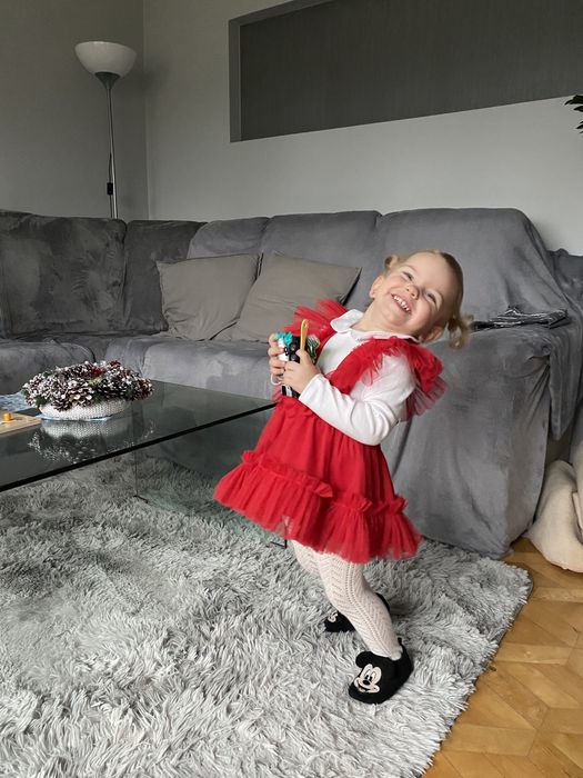 Sukienka sesja świąteczna urodziny