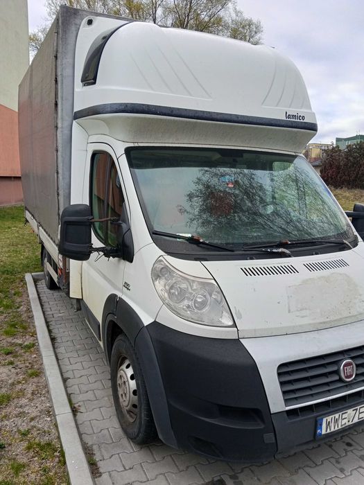 SAmochod Dostawczy Fiat Ducato 2,3 Plandeka