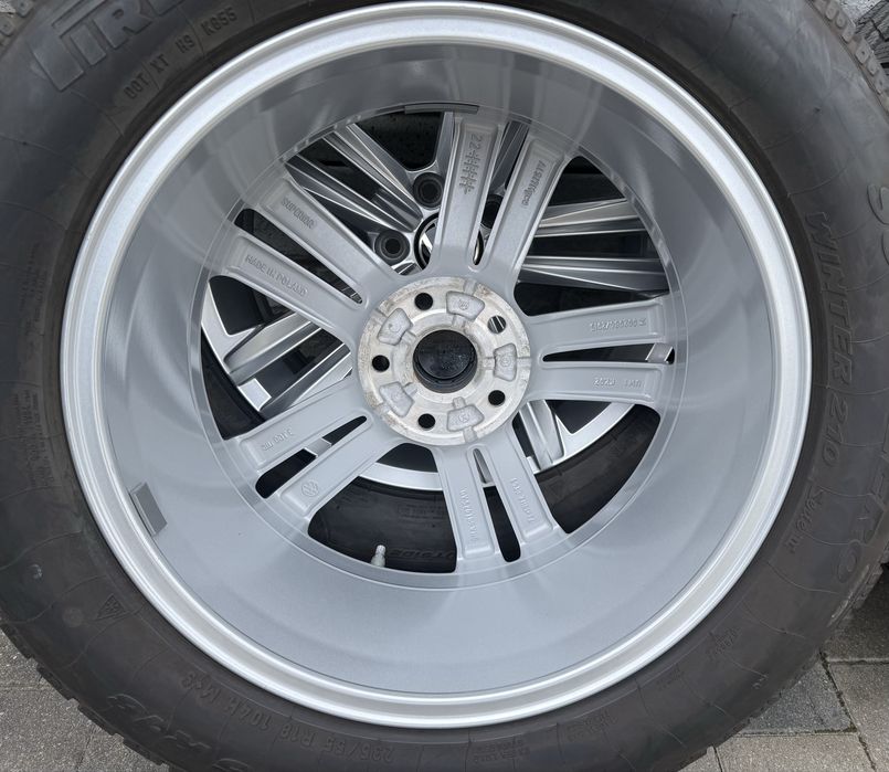 Oryginalne Felgi Volkswagen 5x112 Tiguan R-line Tayron 235/55R18 zima TPMS