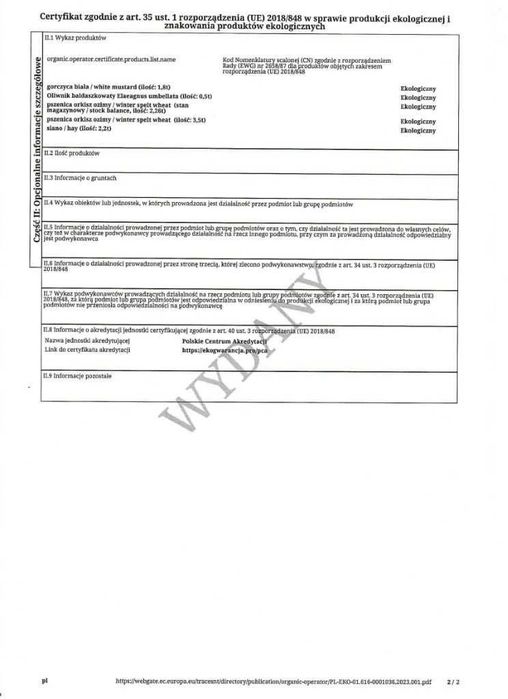 Mąka orkiszowa typ500 5kg z ekologicznego ziarna