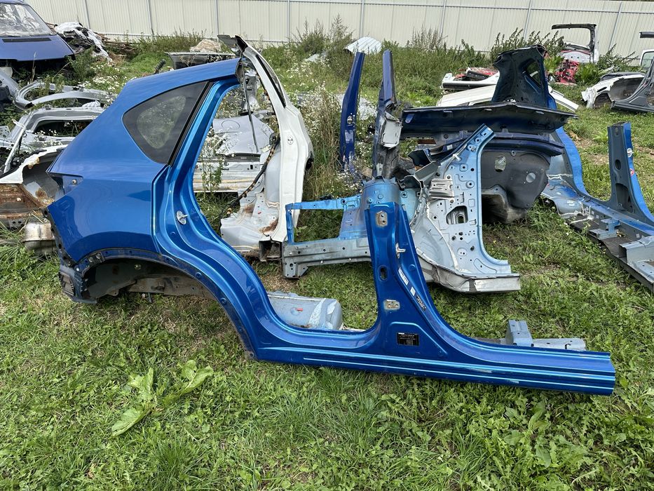 Бампер задній Мазда сх5 КЕ 2012-2016 Mazda cx5 біла сіра синє червоний