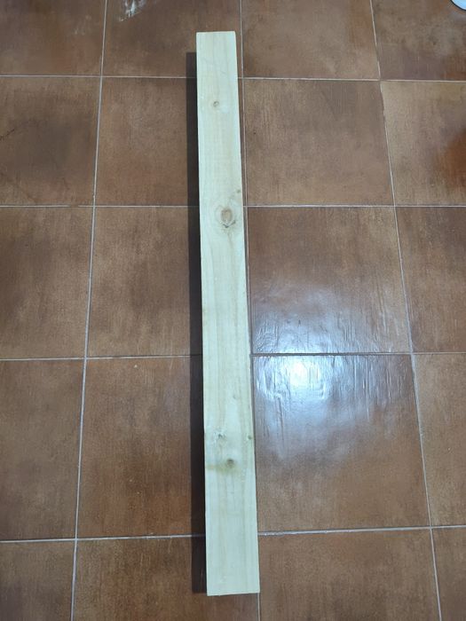 Barrotes de madeira tratada 1500x120x120mm