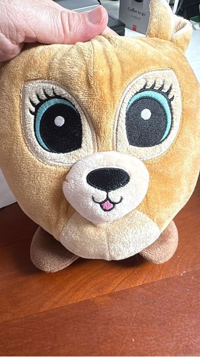 Pack 3 Peluches Animais Redondos Muito Macios