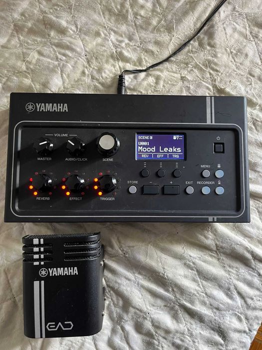 Yamaha EAD microfone eletroacústico e consola para bateria
