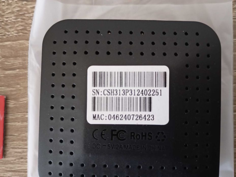 Box Android TANIX 4K 8GB WIFI