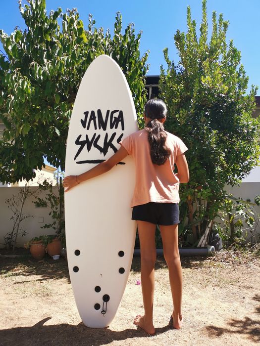 Prancha de surf softboard