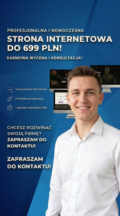 Strona internetowa dla twojego biznesu
