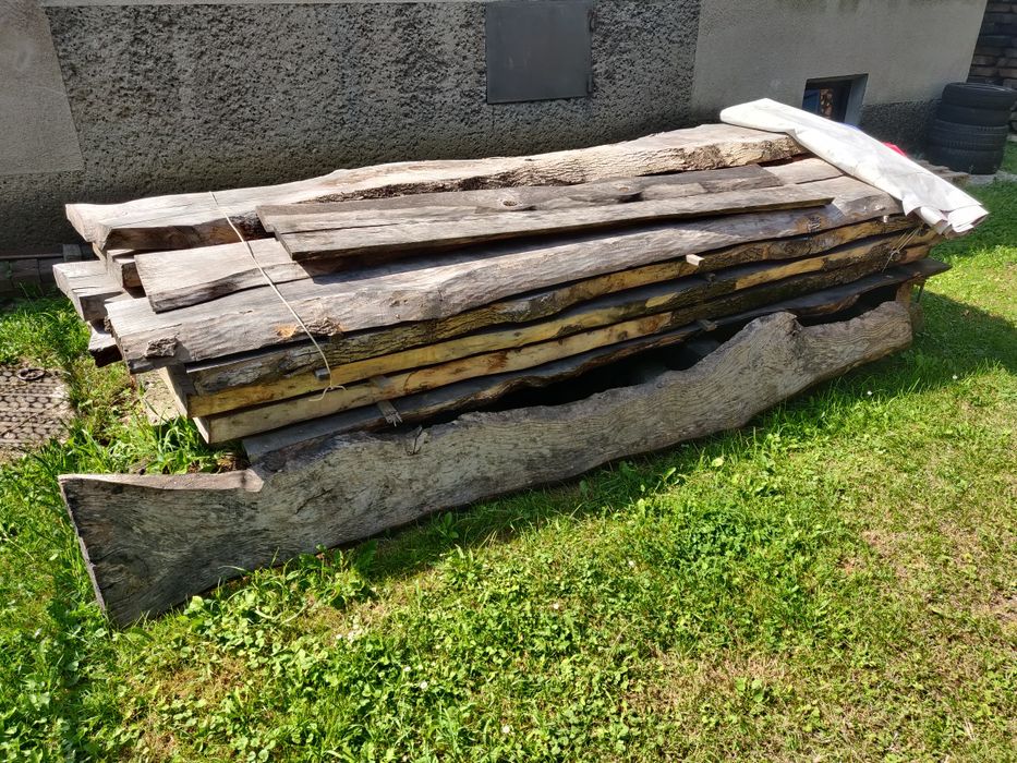 Deski, foszty, tarcica jesionowa, jesion