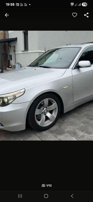 Blotnik maska zderzak  prog drzwi bmw e60 e61 354 titansilber