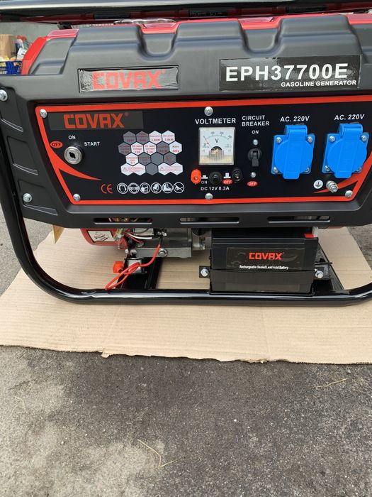Бензиновий генератор! COVAX EPH37700E 3 кВт