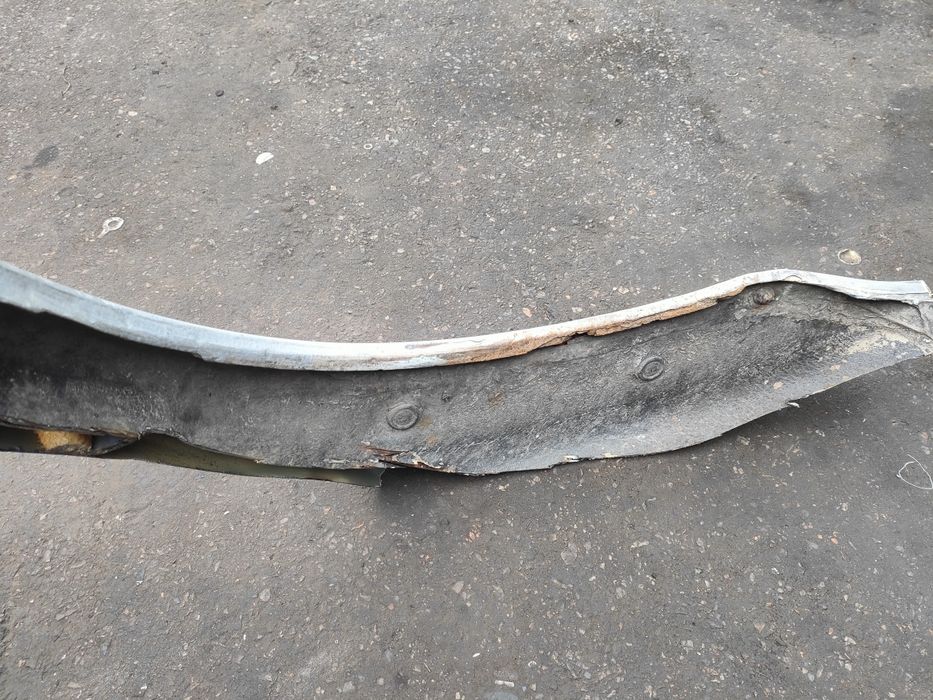 BMW E46 sedan reperaturka nadkole sierp lewy tył