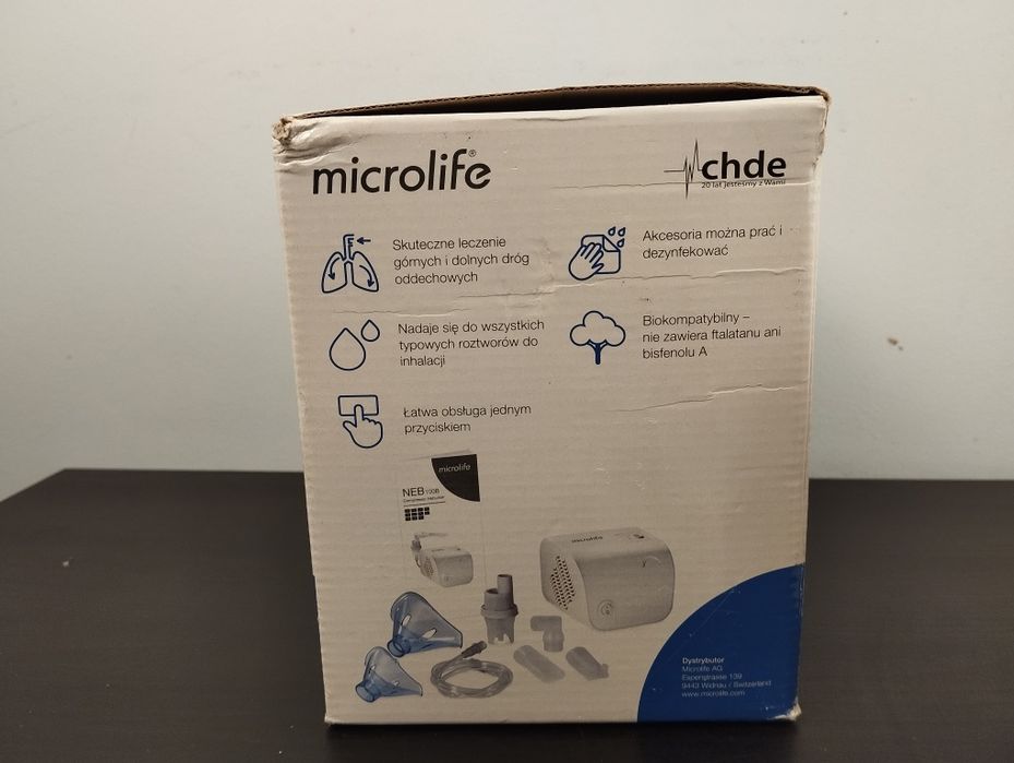 Microlife – nebulizator / inhalator, szwajcarska jakość