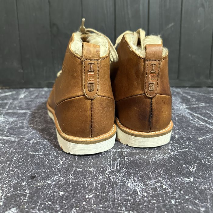 Нові шкіряні утеплені ботінки Hub 38/25 cm