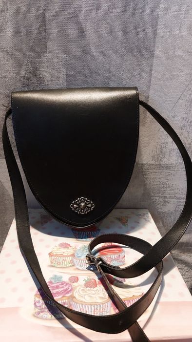 Шкіряна сумка через плече